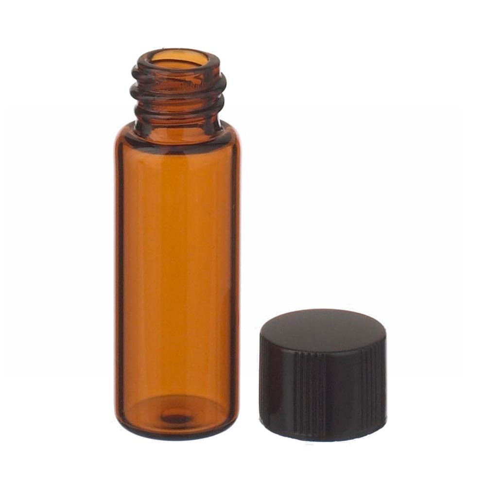 WHEATON E-C取樣瓶 2 mL 棕色 黑色酚醛樹脂蓋 14B橡膠蓋墊 200 個/盒