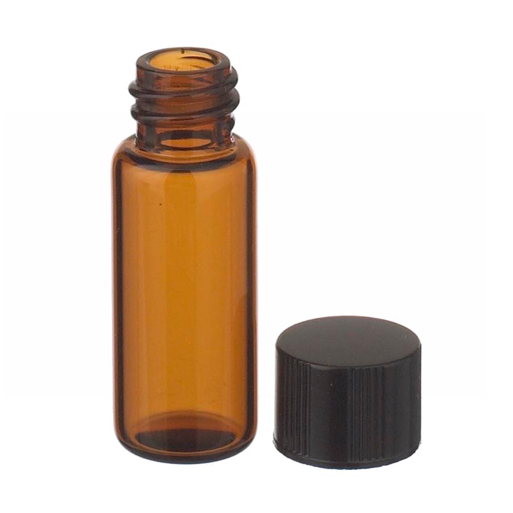 WHEATON E-C取樣瓶 1.8 mL 棕色 黑色酚醛樹脂蓋 14B橡膠蓋墊 200 個/盒