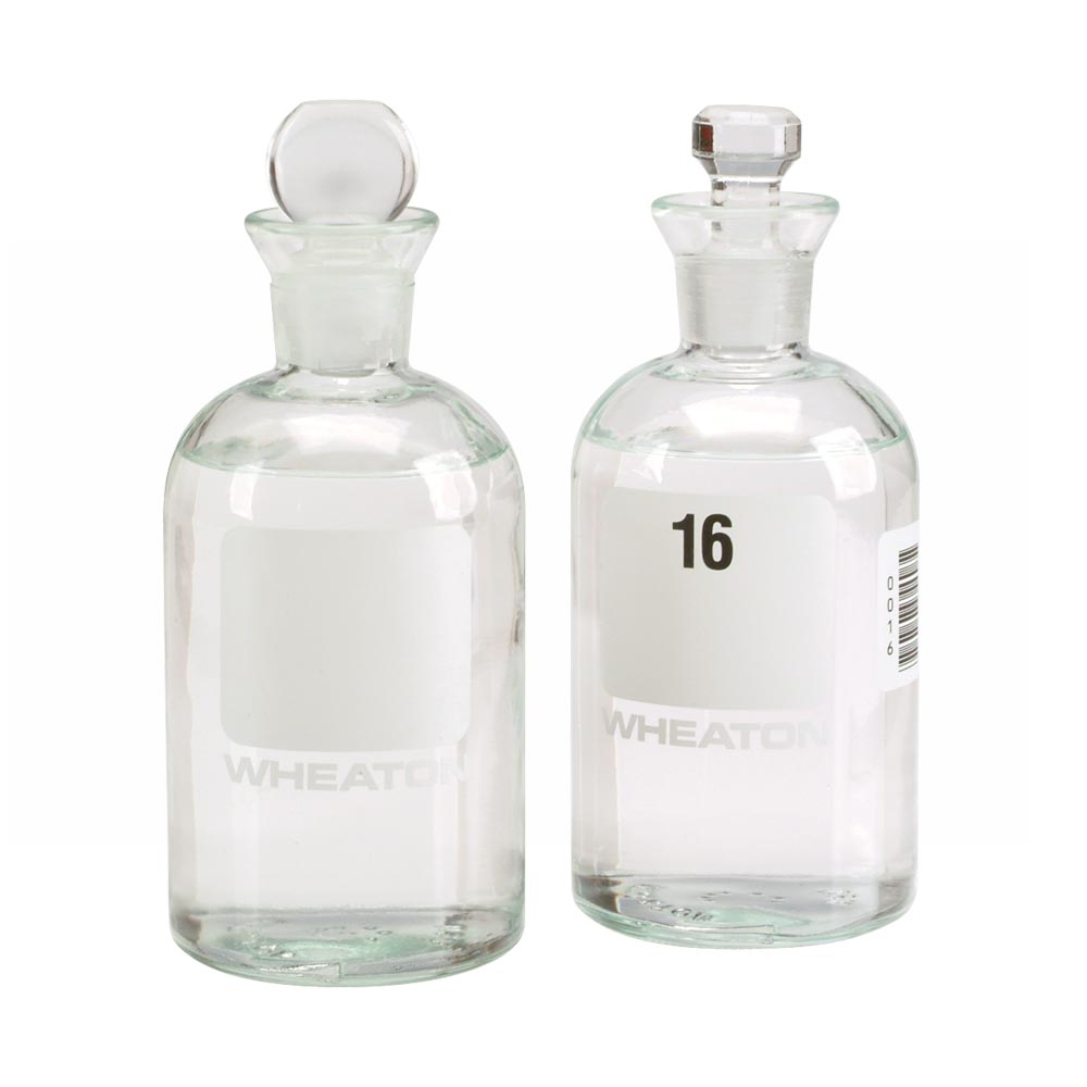 WHEATON 生化需氧量瓶 BOD瓶 300 mL 序列 玻璃robotic塞 24個/盒