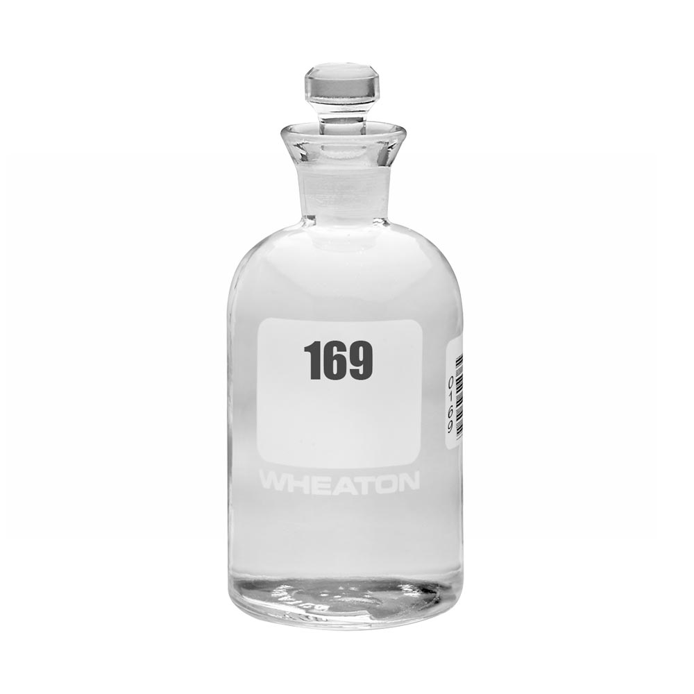 WHEATON 生化需氧量瓶 BOD瓶 300 mL 169 - 192 玻璃robotic塞 24個/盒