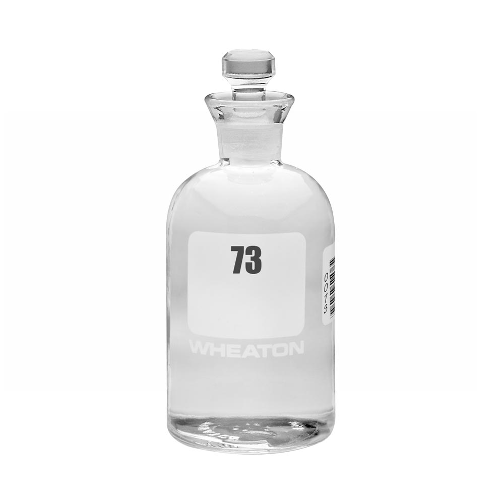 WHEATON 生化需氧量瓶 BOD瓶 300 mL 73 - 96 玻璃robotic塞 24個(gè)/盒