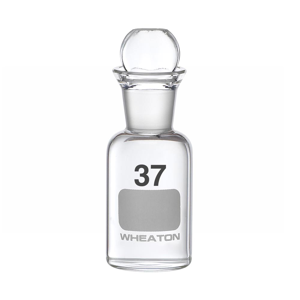 WHEATON 生化需氧量瓶 BOD瓶 300 mL 25 - 48 玻璃pennyhead塞 24個/盒