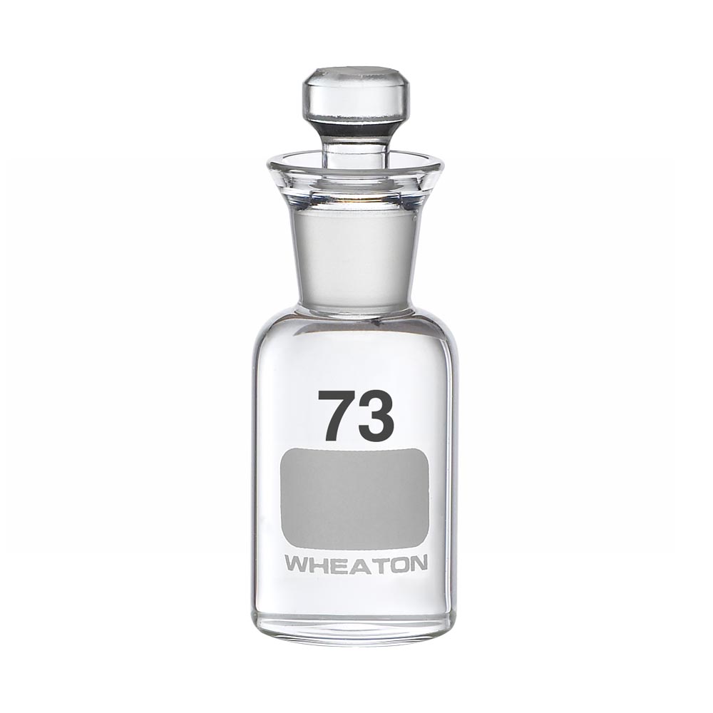 WHEATON 生化需氧量瓶 BOD瓶 60 mL 73 - 108 玻璃robotic塞 36個/盒