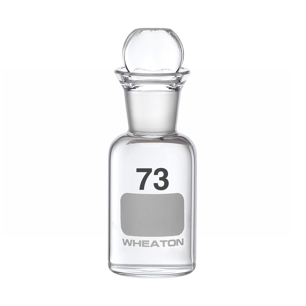 WHEATON 生化需氧量瓶 BOD瓶 60 mL 73 - 108 玻璃pennyhead塞 36個/盒