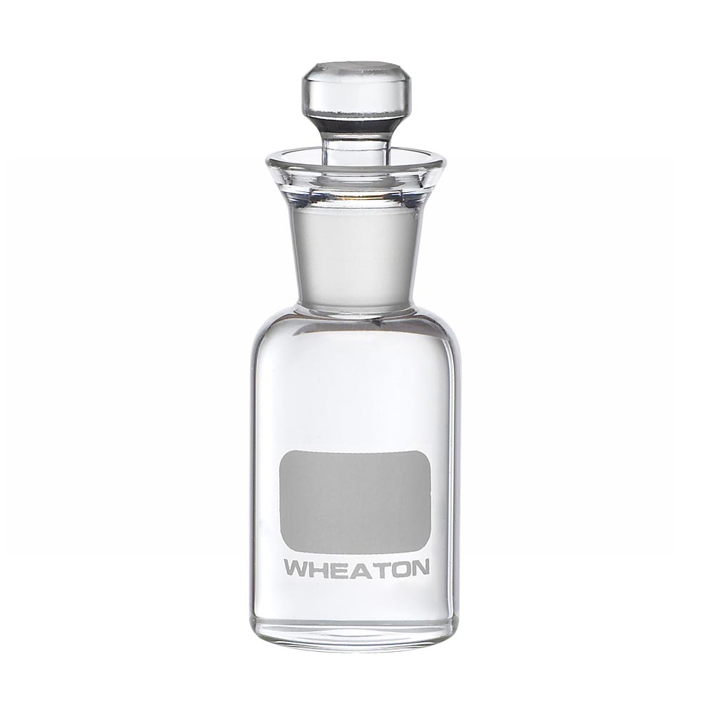 WHEATON 生化需氧量瓶 BOD瓶 60 mL 無序列 玻璃robotic塞 36個/盒