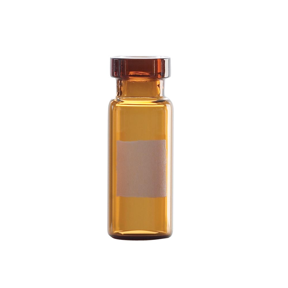 WHEATON 自動壓蓋進樣瓶 1.8mL 棕色 帶書寫膜 1000個/盒