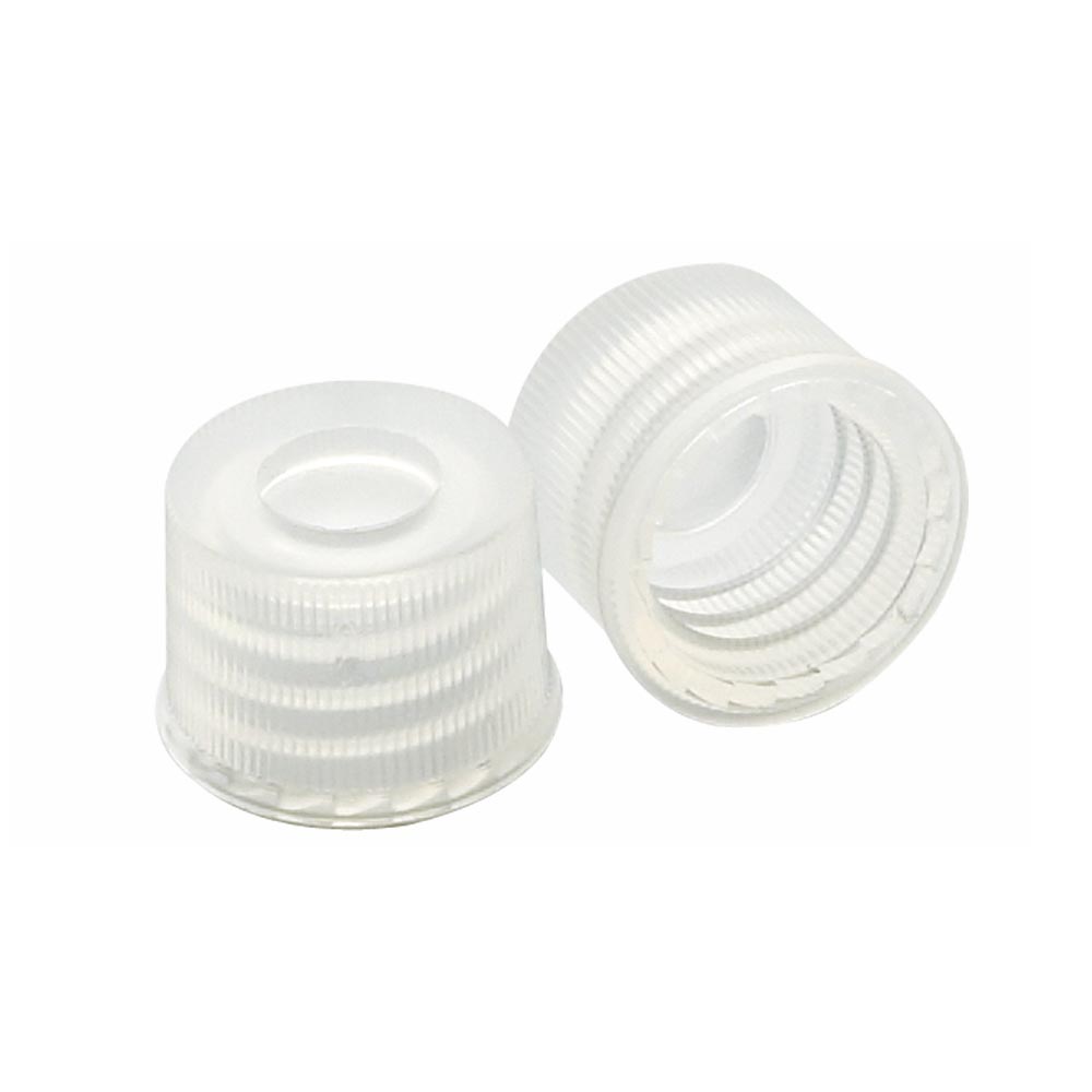 WHEATON 預安裝開口蓋和墊 自然色聚丙烯蓋 1000個/盒