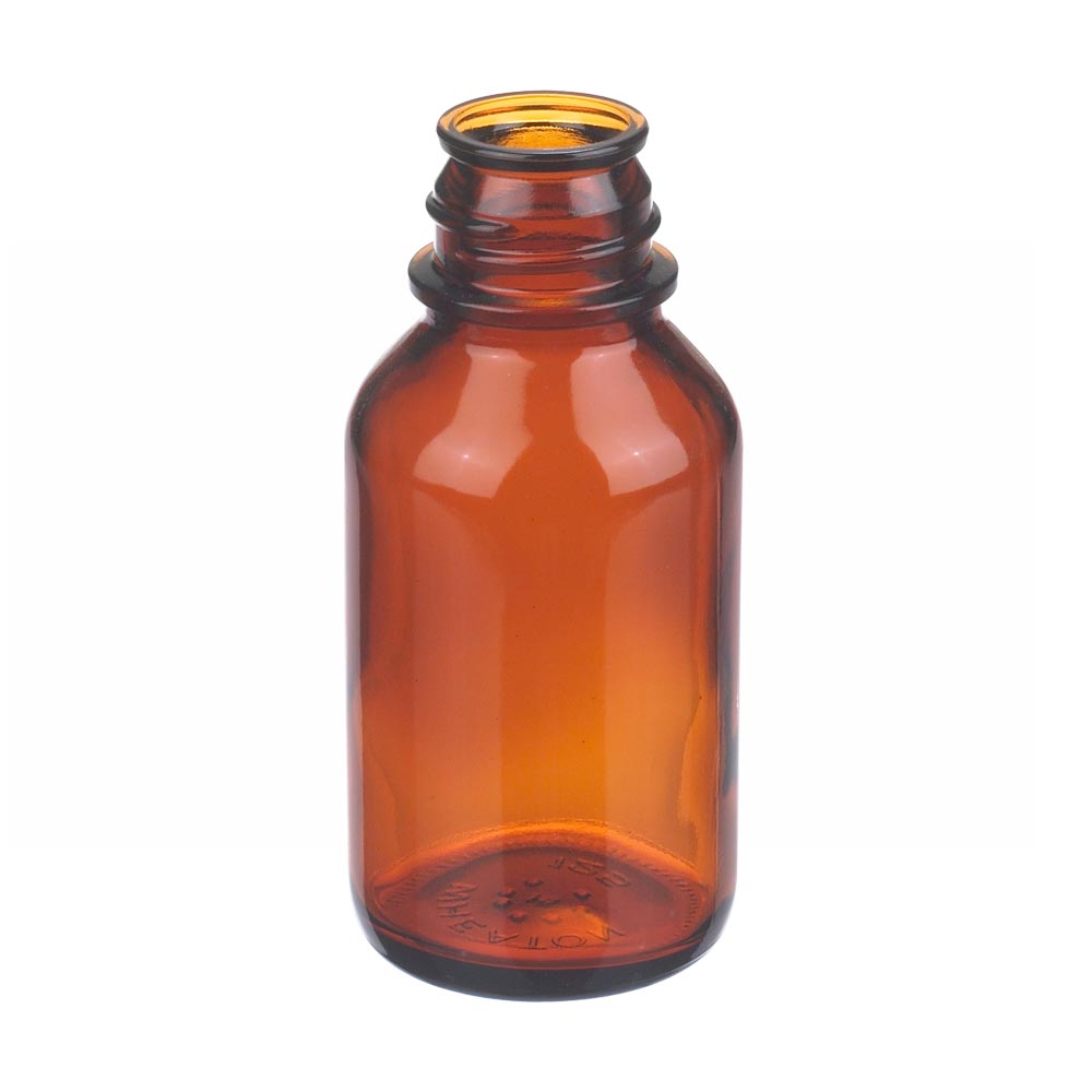 WHEATON 125mL 棕色培養基瓶 無蓋 48個/盒