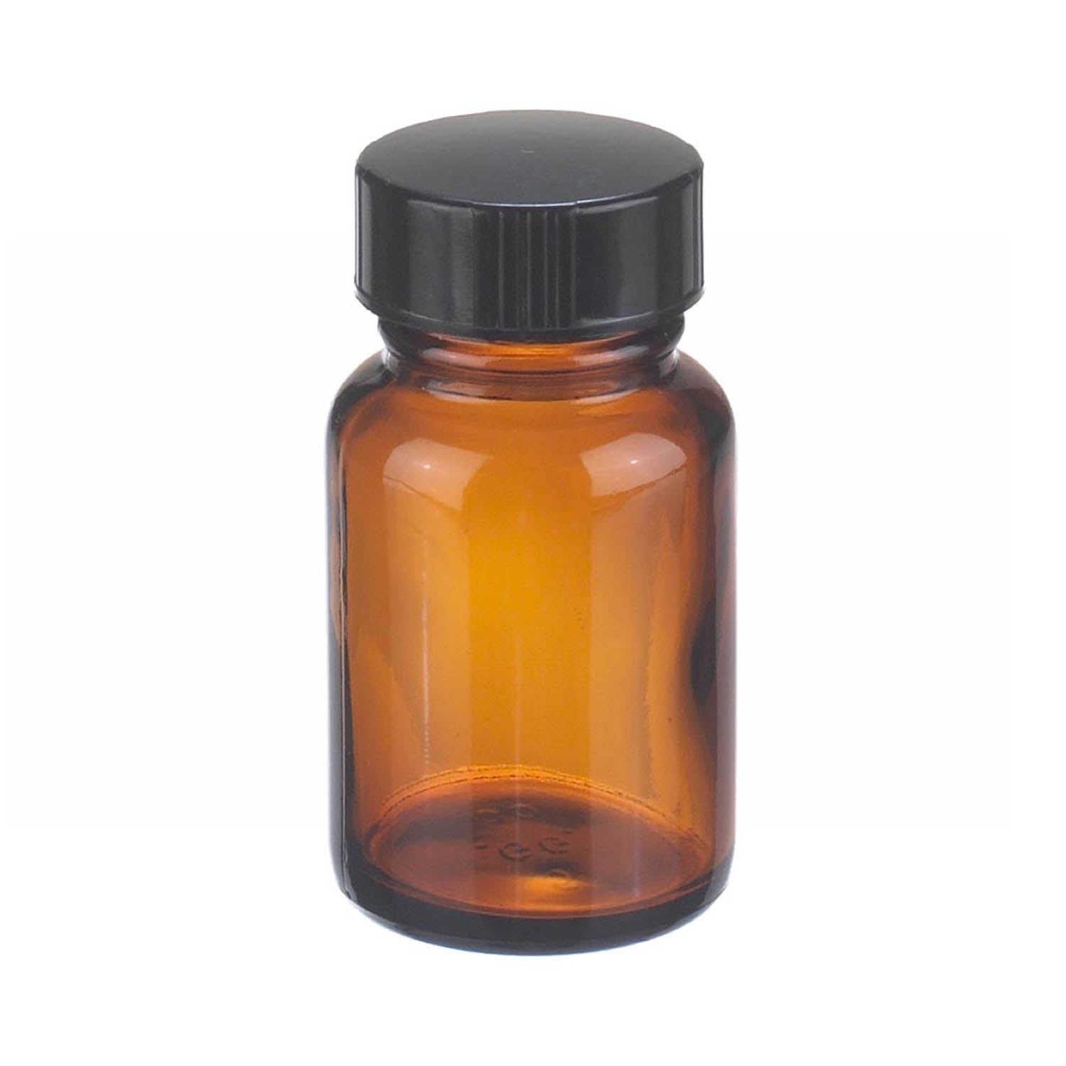 WHEATON 30mL 棕色廣口瓶 黑色酚醛樹脂蓋 聚乙烯圓錐墊 24個(gè)/盒