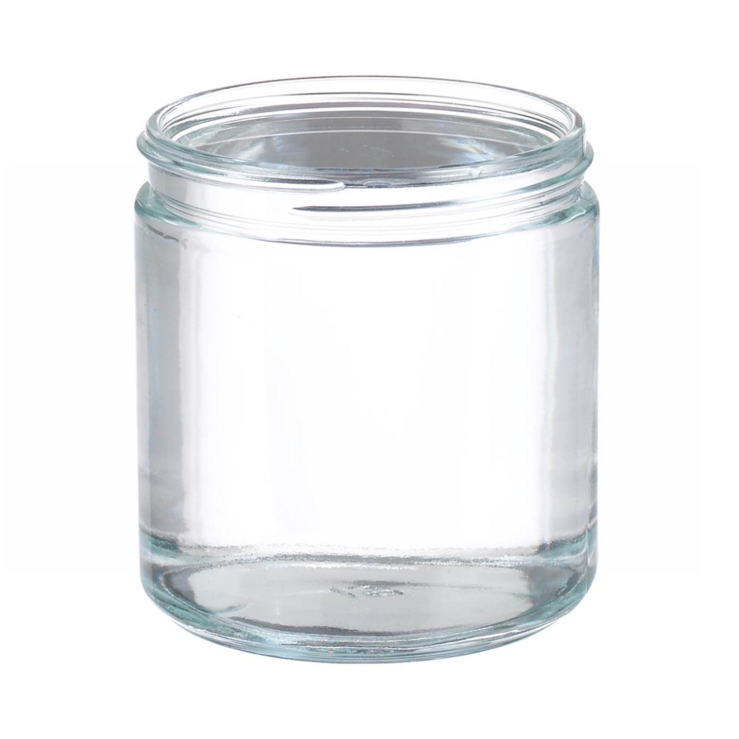 WHEATON 500mL 無色透明直邊罐 無蓋 12個/盒