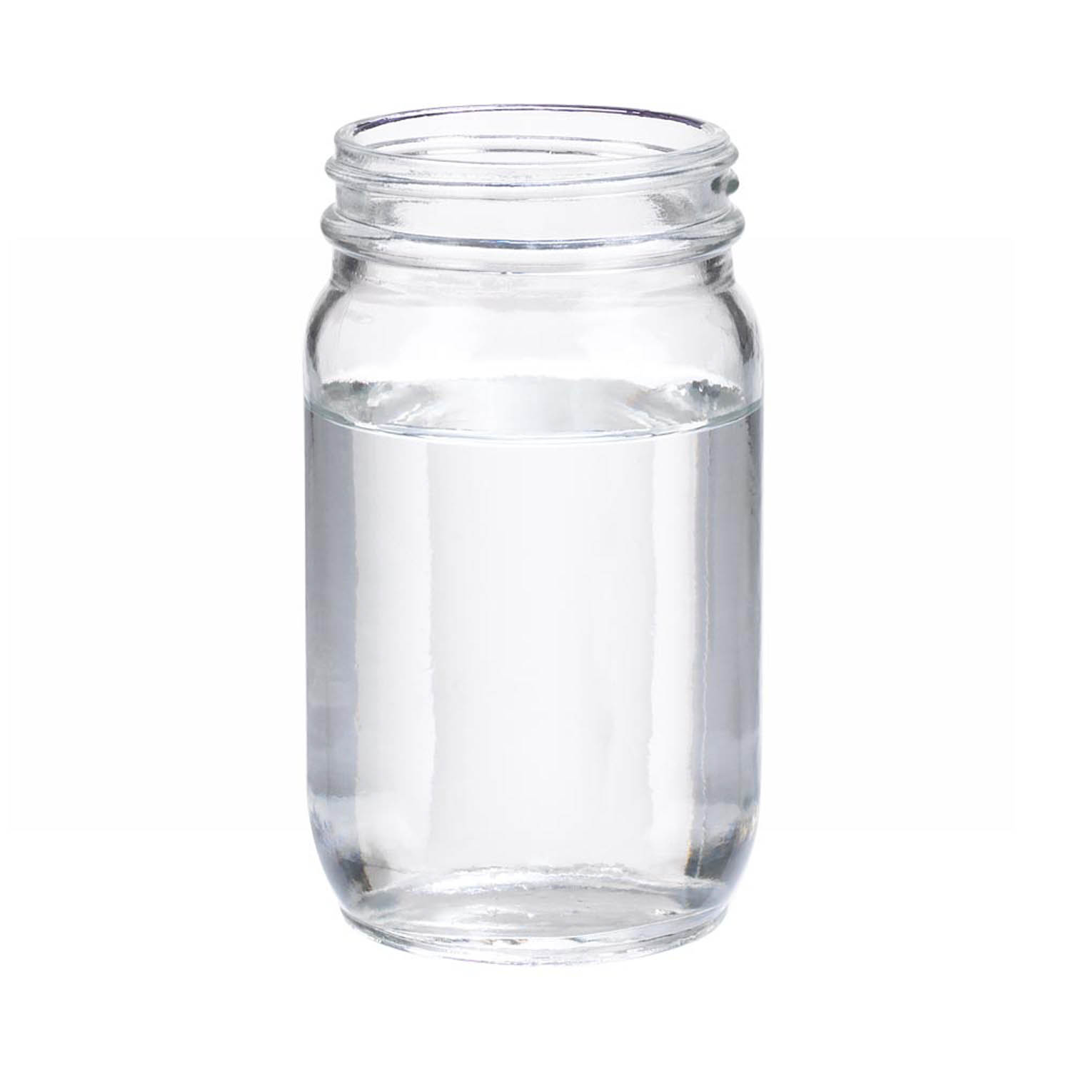 WHEATON 250mL 無色透明標準廣口瓶 無蓋 24個/盒