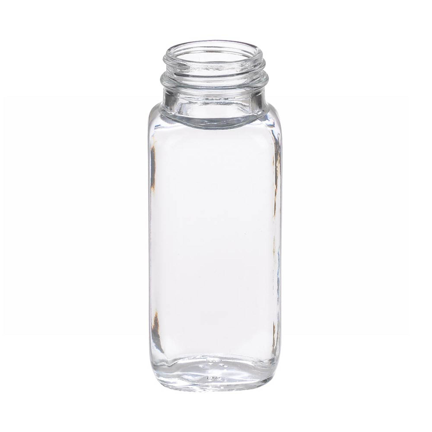 WHEATON 250mL 無色透明法國方形瓶 無蓋 84個/盒