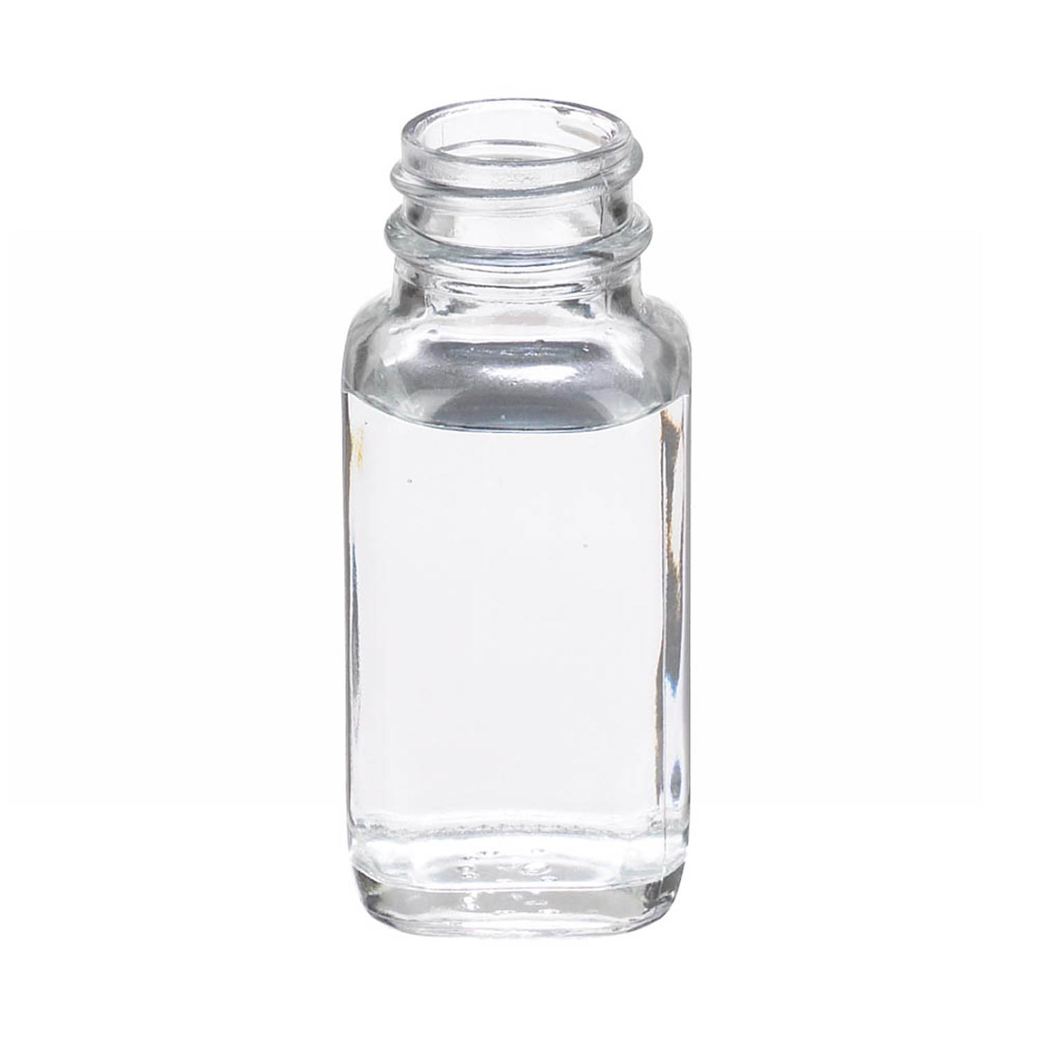 WHEATON 60mL 無色透明法國方形瓶 無蓋 240個/盒